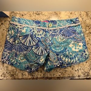 Blue Lilly Shorts